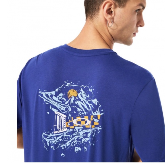 Oakley Finish Line Crow Tee - Picture 2 of 6